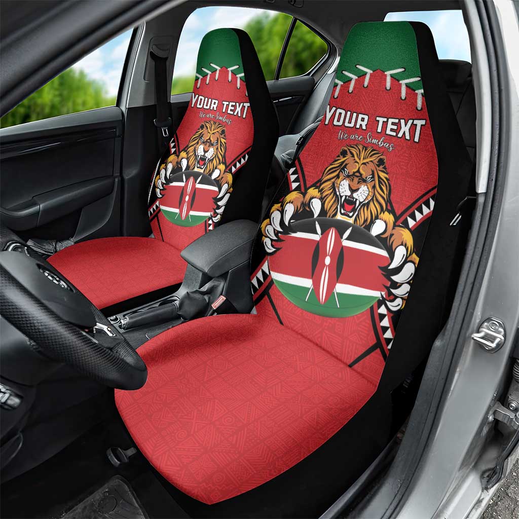 Custom Kenya Rugby Car Seat Cover We Are Simbas