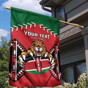 Custom Kenya Rugby Garden Flag We Are Simbas