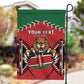 Custom Kenya Rugby Garden Flag We Are Simbas
