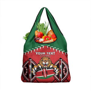 Custom Kenya Rugby Grocery Bag We Are Simbas