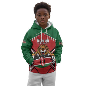 Custom Kenya Rugby Kid Hoodie We Are Simbas