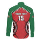 Custom Kenya Rugby Long Sleeve Button Shirt We Are Simbas