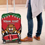 Custom Kenya Rugby Luggage Cover We Are Simbas
