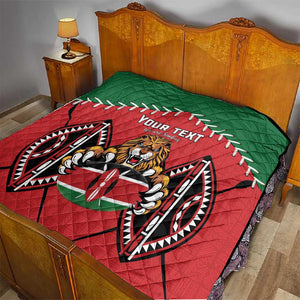Custom Kenya Rugby Quilt We Are Simbas