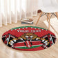 Custom Kenya Rugby Round Carpet We Are Simbas