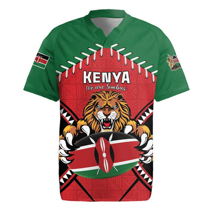 Custom Kenya Rugby Rugby Jersey We Are Simbas