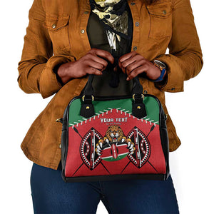 Custom Kenya Rugby Shoulder Handbag We Are Simbas