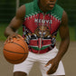 Custom Kenya Rugby Sleeveless Zip Hoodie We Are Simbas - African Pride