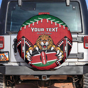 Custom Kenya Rugby Spare Tire Cover We Are Simbas