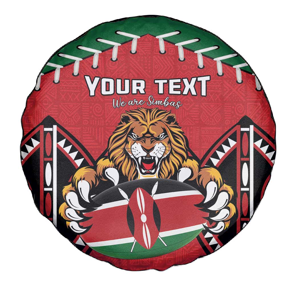 Custom Kenya Rugby Spare Tire Cover We Are Simbas