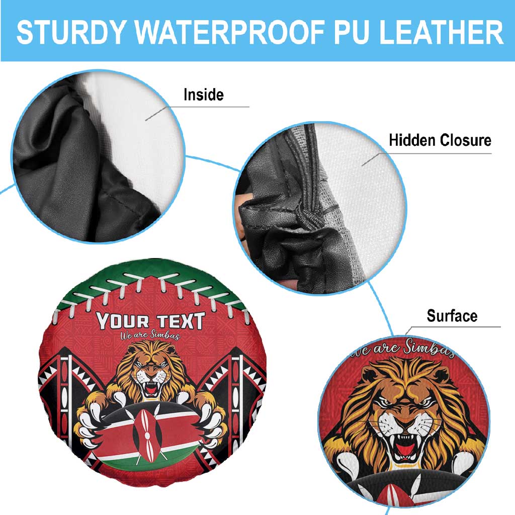 Custom Kenya Rugby Spare Tire Cover We Are Simbas