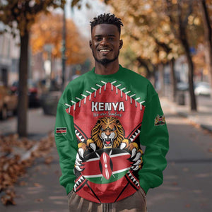 Custom Kenya Rugby Sweatshirt We Are Simbas