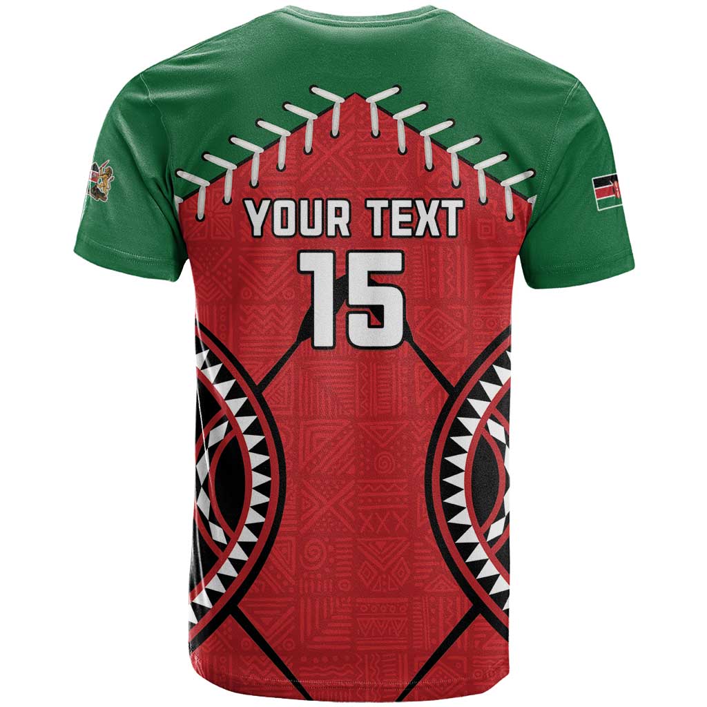 Custom Kenya Rugby T shirt We Are Simbas