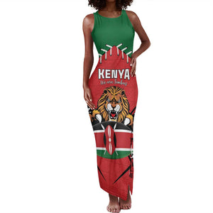 Custom Kenya Rugby Tank Maxi Dress We Are Simbas