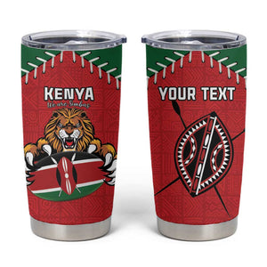 Custom Kenya Rugby Tumbler Cup We Are Simbas