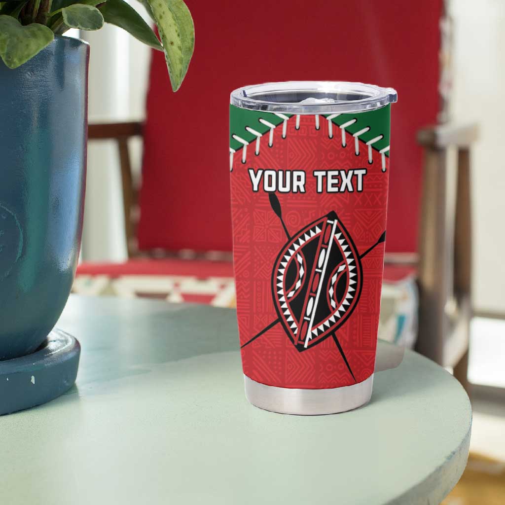 Custom Kenya Rugby Tumbler Cup We Are Simbas