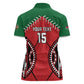 Custom Kenya Rugby Women Polo Shirt We Are Simbas