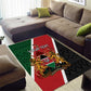 Personalised Kenya Area Rug Flag Style - African Pattern