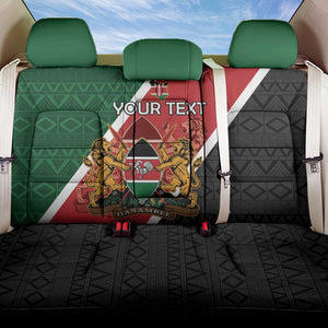 Personalised Kenya Back Car Seat Cover Flag Style - African Pattern