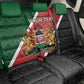 Personalised Kenya Back Car Seat Cover Flag Style - African Pattern