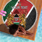 Personalised Kenya Beach Blanket Flag Style - African Pattern