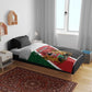 Personalised Kenya Bedding Set Flag Style - African Pattern