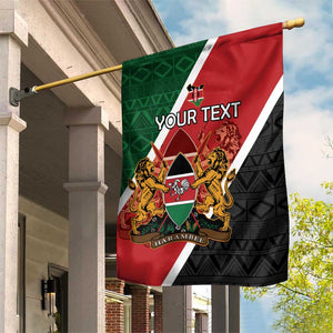 Personalised Kenya Garden Flag Flag Style - African Pattern