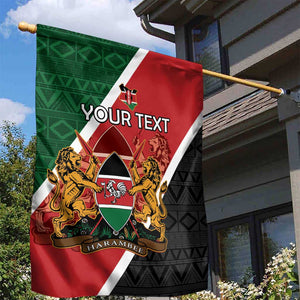 Personalised Kenya Garden Flag Flag Style - African Pattern