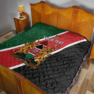 Personalised Kenya Quilt Flag Style - African Pattern