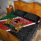 Personalised Kenya Quilt Bed Set Flag Style - African Pattern