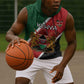 Personalised Kenya Sleeveless Hoodie Flag Style - African Pattern - African Pride