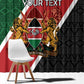 Personalised Kenya Window Curtain Flag Style - African Pattern