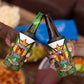 Personalised Zimbabwe Independence Day 4 in 1 Can Cooler Tumbler Coat Of Arms Fire Lilies