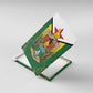 Personalised Zimbabwe Independence Day Canvas Wall Art Coat Of Arms Fire Lilies