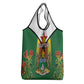 Personalised Zimbabwe Independence Day Grocery Bag Coat Of Arms Fire Lilies