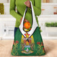Personalised Zimbabwe Independence Day Grocery Bag Coat Of Arms Fire Lilies
