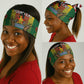 Personalised Zimbabwe Independence Day Neck Gaiter Coat Of Arms Fire Lilies LT15