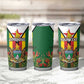 Personalised Zimbabwe Independence Day Tumbler Cup Coat Of Arms Fire Lilies