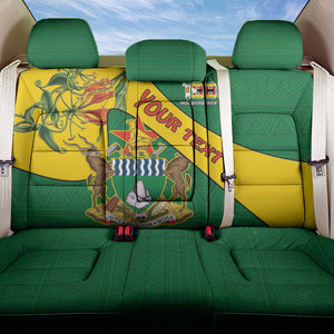 Personalised Proudly Zimbabwe Back Car Seat Cover Happy Independence Day