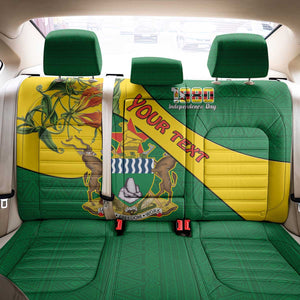 Personalised Proudly Zimbabwe Back Car Seat Cover Happy Independence Day
