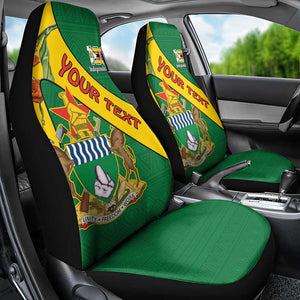 Personalised Proudly Zimbabwe Car Seat Cover Happy Independence Day