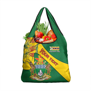 Personalised Proudly Zimbabwe Grocery Bag Happy Independence Day