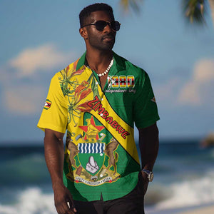 Personalised Proudly Zimbabwe Hawaiian Shirt Happy Independence Day