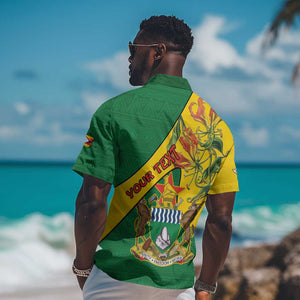 Personalised Proudly Zimbabwe Hawaiian Shirt Happy Independence Day