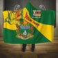 Personalised Proudly Zimbabwe Hooded Blanket Happy Independence Day