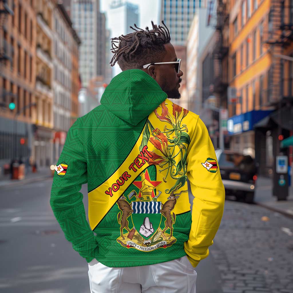 Personalised Proudly Zimbabwe Hoodie Happy Independence Day