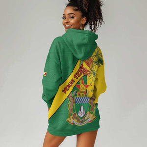 Personalised Proudly Zimbabwe Hoodie Dress Happy Independence Day
