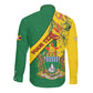 Personalised Proudly Zimbabwe Long Sleeve Button Shirt Happy Independence Day