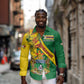 Personalised Proudly Zimbabwe Long Sleeve Button Shirt Happy Independence Day