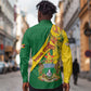 Personalised Proudly Zimbabwe Long Sleeve Button Shirt Happy Independence Day